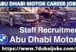 Abu Dhabi Motor Career Jobs