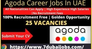 Agoda Career Jobs In UAE