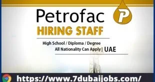 Petrofac Career Jobs In Dubai