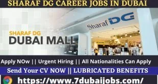 Sharaf DG Career Jobs In Dubai