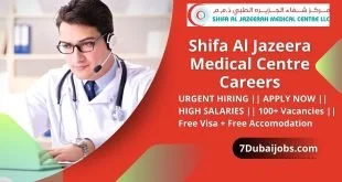 Shifa Al Jazeera Medical Centre Careers