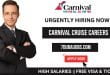 Carnival Cruise Careers