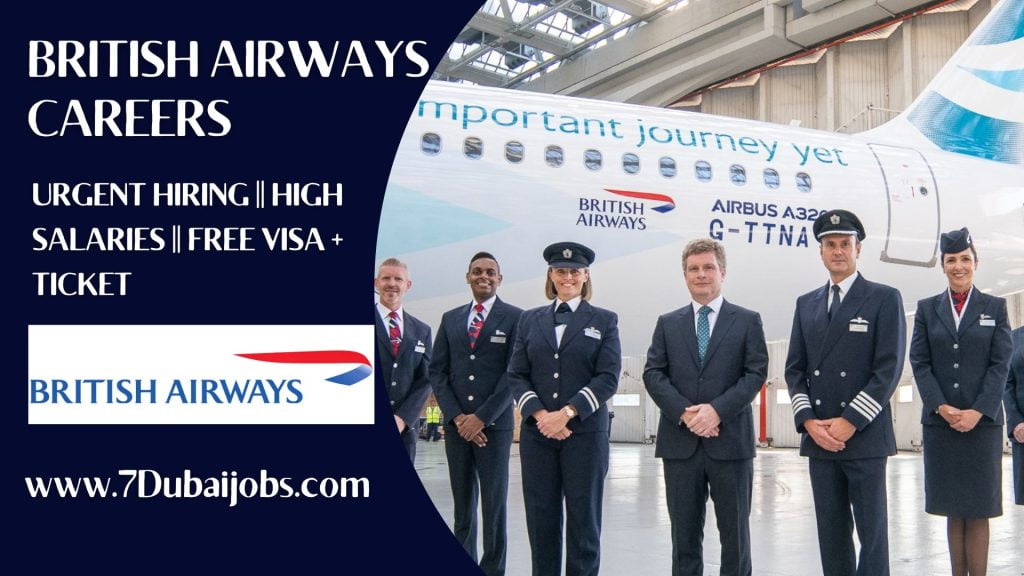 British Airways Careers British Airways Jobs Urgent Hiring   British Airways  1024x576 